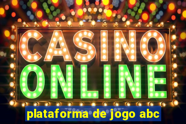 plataforma de jogo abc